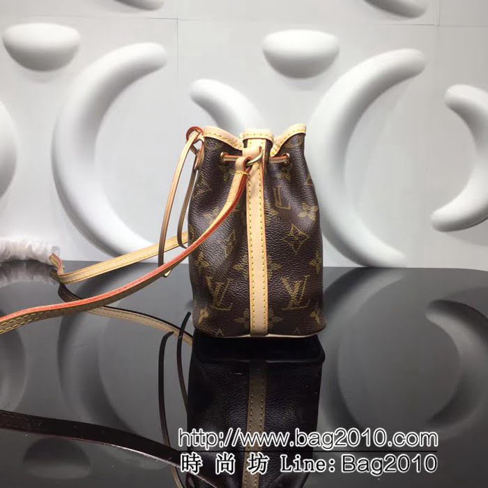 路易威登LV頂級原單 經典Monogram帆布 Nano Lockit手袋 M41346 YDH1098